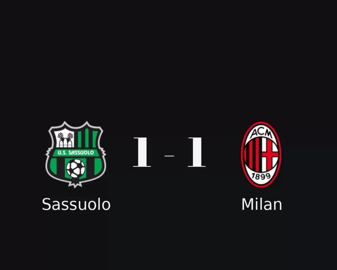 Sassuolo contre Milan