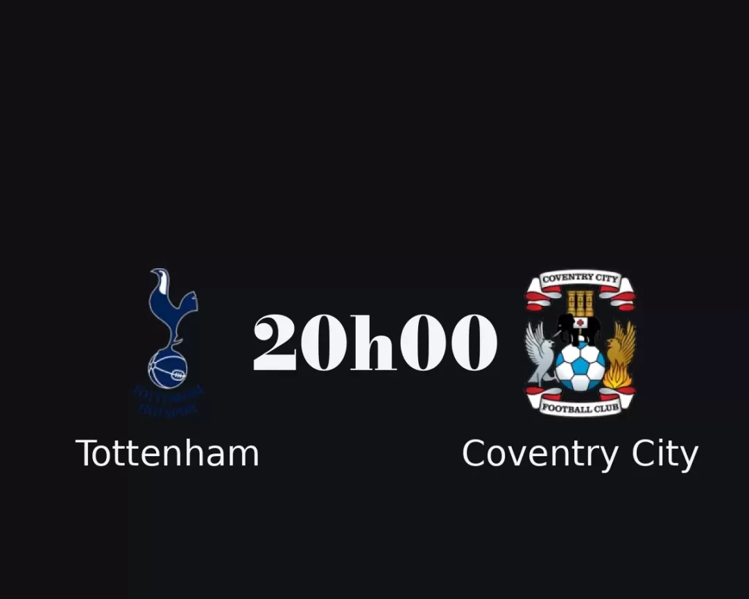 Tottenham contre Coventry City