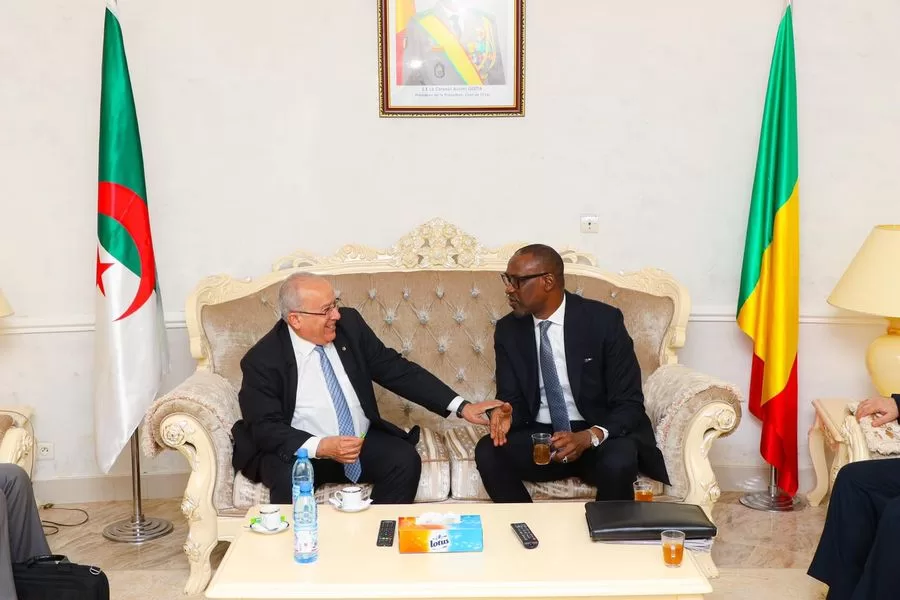 visite de travail du Premier ministre malien, le général de division Abdoulaye Maïga, en Algérie