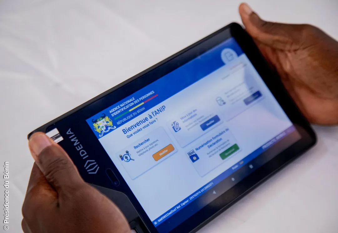 Tablette d’identification des personnes - ANIP