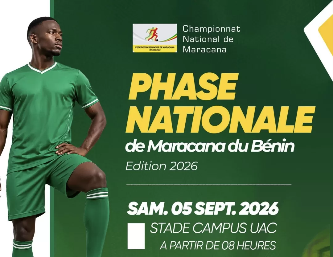 Affiche officielle de lancement du championnat national de Maracana