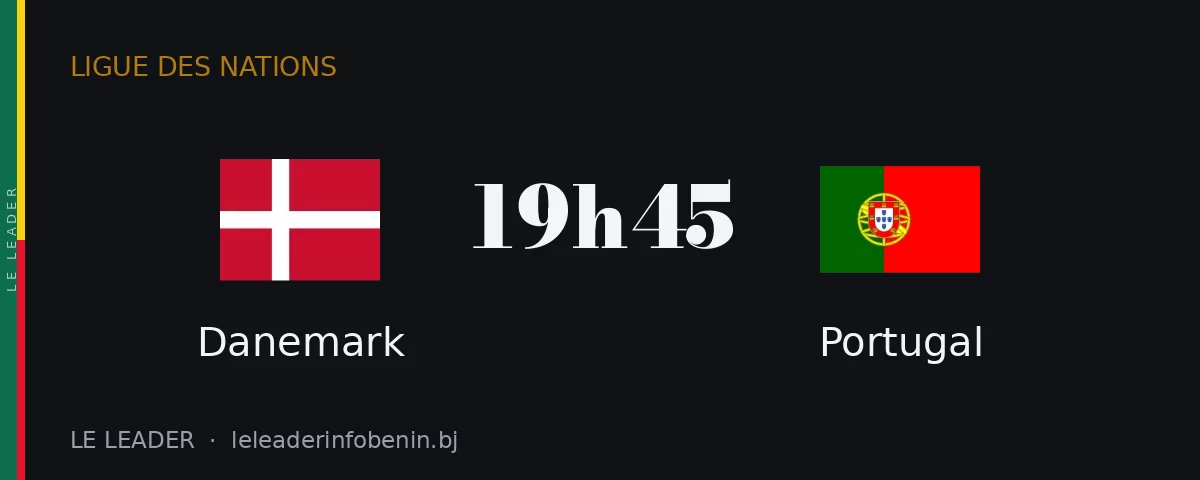Danemark contre Portugal