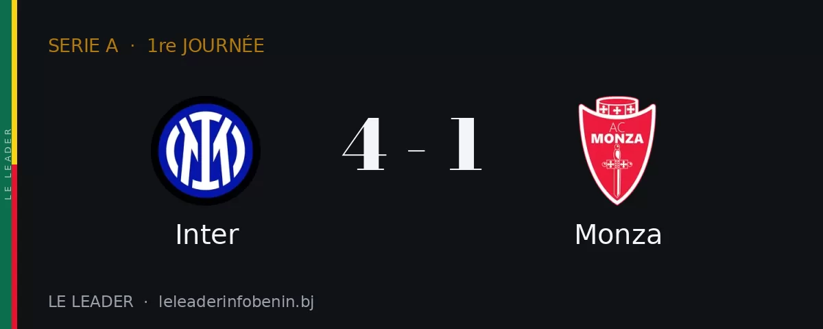 Inter contre Monza