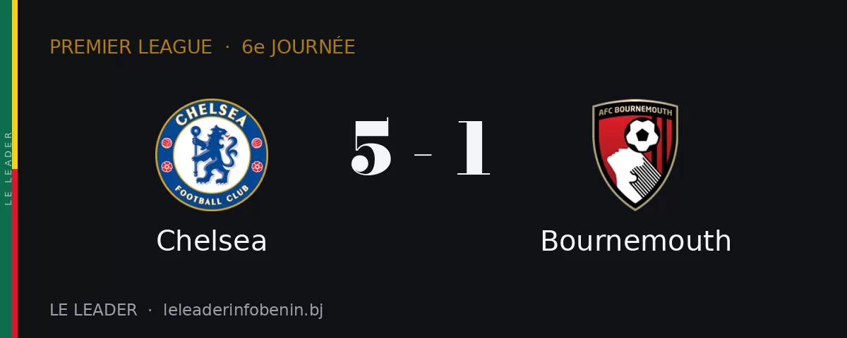 Chelsea contre Bournemouth