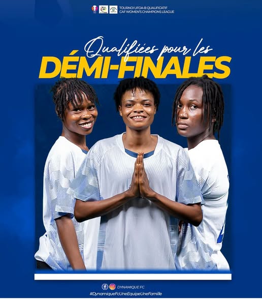 Les joueuses de Dynamique FC