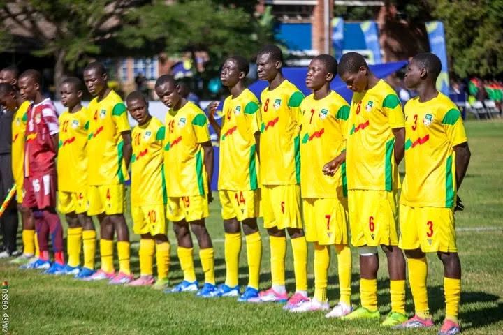 Photo d’ensemble des Guépards U17
