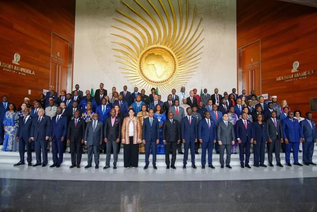 Photo d’ensemble de L’union Africaine