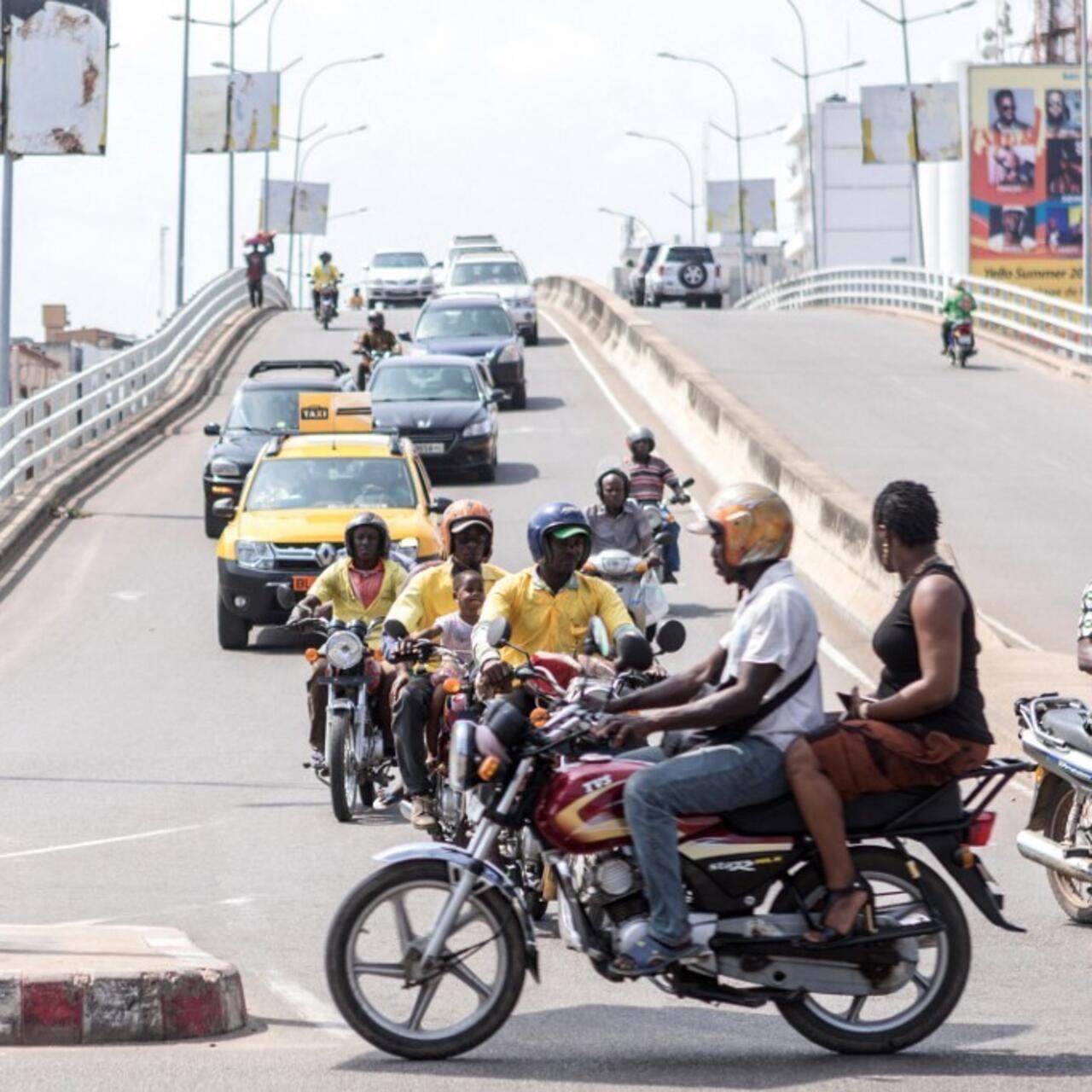 Image de la circulation à cotonou